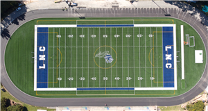 Turfed field 